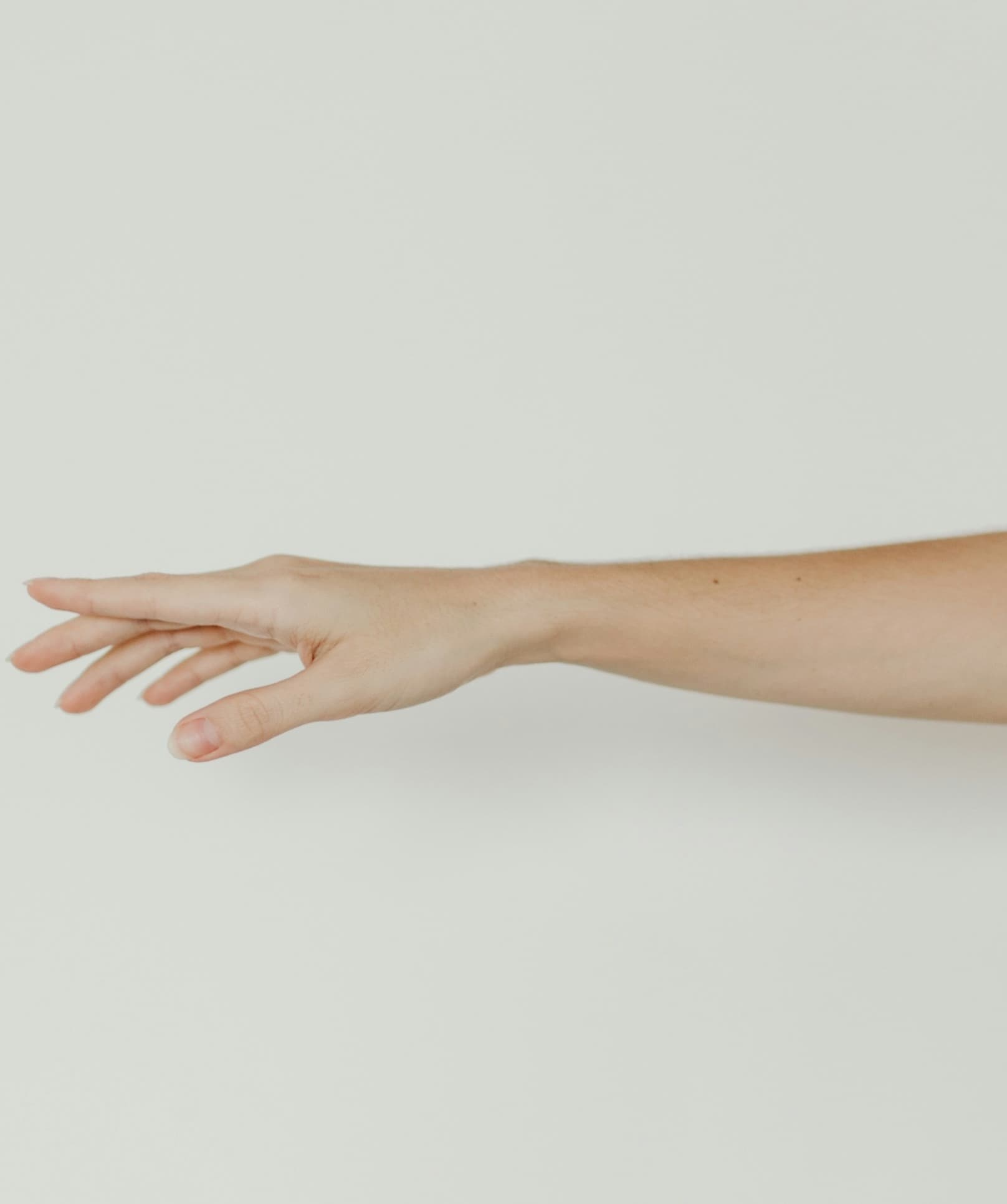 KI Bildbearbeitung Beispiel: Originalbild eines Arms